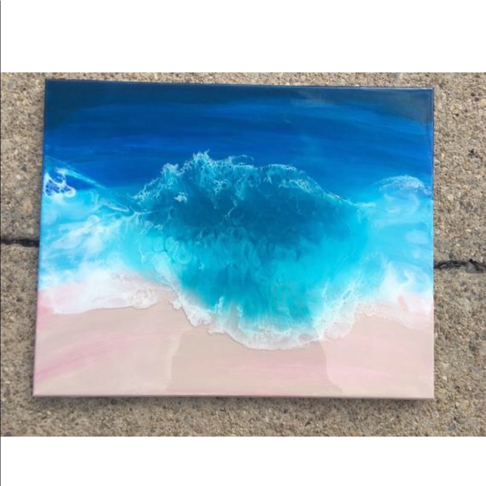 Original ocean art *Bermuda* - Picture 3 of 5